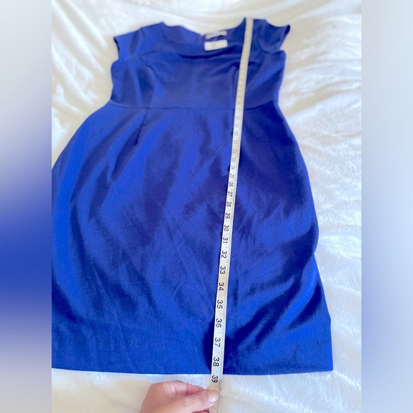 NWT Banana Republic Blue Cutout Dress Size 12 - Picture 2 of 6